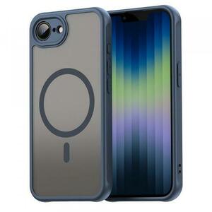 Husa MagSafe pentru Apple iPhone 16e, Techsuit, HaloFrost II, Bleumarin imagine
