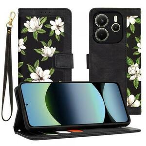 Husa pentru Xiaomi Redmi Note 14 4G (Regional), Techsuit, FlipCraft, Neagra imagine