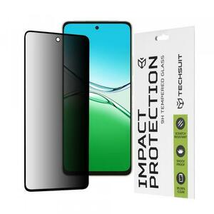 Folie de protectie Ecran Privacy Techsuit pentru Oppo A5 Pro 4G / A5 Pro, Sticla Securizata, Full Glue, 111D imagine