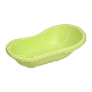 Cadita bebe Lorelli Plastic, 2 Suporturi incorporate, Non-toxic si Non-alergenic, Varsta 0-2 ani, 84x30x49, Verde imagine