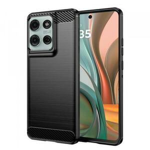 Husa pentru Motorola Moto G75, Techsuit, Carbon, Neagra imagine