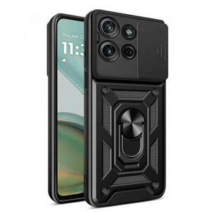 Husa pentru Motorola Moto G75, Techsuit, CamShield, Neagra imagine