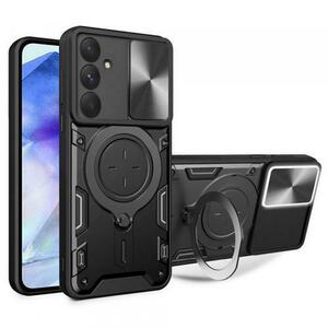 Husa pentru Samsung Galaxy A55 5G A556, Techsuit, CamGuard Pro, Neagra imagine