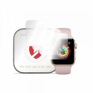 Folie Protectie Smart Protection Premium Classic pentru Apple Watch 38mm Series, Set 4 bucati, Plastic imagine
