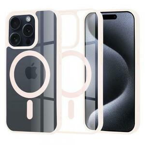 Husa MagSafe pentru Apple iPhone 15 Pro, Techsuit, Pro, Roz imagine