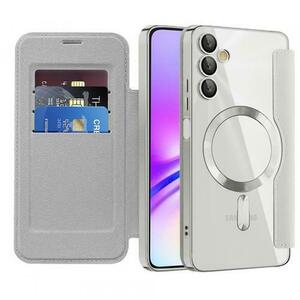 Husa MagSafe pentru Samsung Galaxy A05s A057 Techsuit SmartMag Book (Gri) imagine