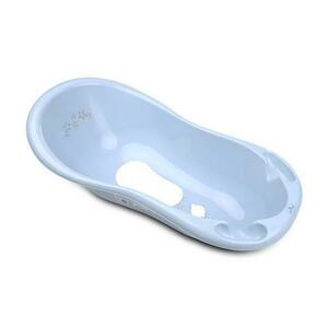 Cadita bebe Lorelli Little Stars Blue, 100 x 51 x 31 cm, cu dop de scurgere si baza antialunecare imagine