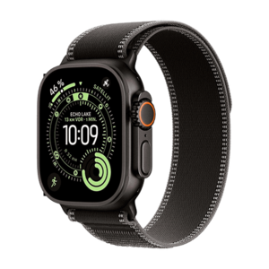 Smartwatch Apple Watch Ultra 3, 49mm, GPS + Cellular, Ecran Retina LTPO OLED, Chip S10 cu Procesor Dual-Core, 64GB Flash, Wi-Fi, Bluetooth, NFC, Trail Loop M/L (Negru) imagine