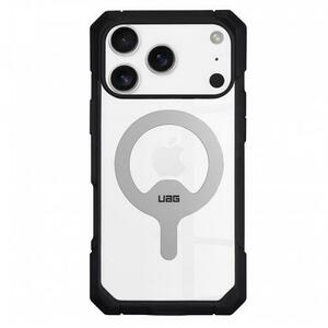 Husa MagSafe pentru Apple iPhone 17 Pro Max, Urban Armor Gear, Trooper (Transparent/Gri) imagine