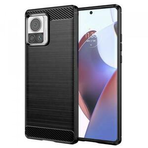 Husa pentru Motorola Edge 30 Ultra, Techsuit Carbon (Negru) imagine