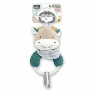 Jucarie de plus Lorelli Cerb, 20 cm, cu forme geometrice zornaitoare, 0 luni+ imagine