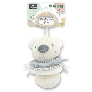 Jucarie de plus Lorelli Ursulet, 16 cm, cu vibratie, zornaitoare, 0 luni+ imagine