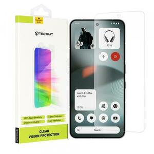 Folie de protectie Ecran Techsuit Clear Vision pentru Nothing Phone (3), Sticla Securizata, Full Glue imagine