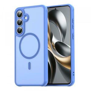 Husa MagSafe pentru Apple iPhone 16, Techsuit, HaloFrost II, Albastra imagine