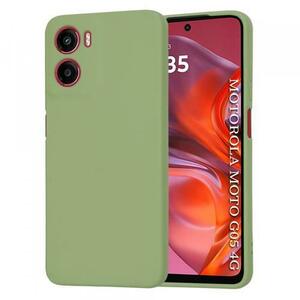 Husa pentru Motorola Moto E15 / G05, Techsuit, SoftFlex, Verde Matcha imagine