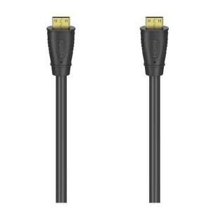 Cablu HDMI si Ethernet Hama 205342, 1.5m, 4k, placat aur (Negru) imagine