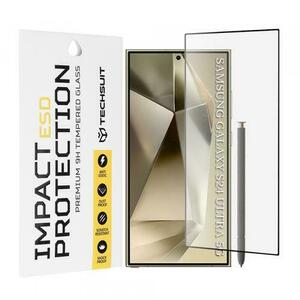 Folie de protectie Ecran Techsuit pentru Samsung Galaxy S24 Ultra S928, Sticla Securizata, Full Glue imagine