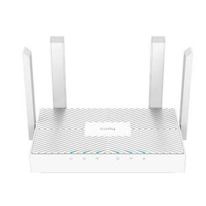 Router Wireless Cudy WR1300E, Dual-band AC1200, 300+867 Mbps, 3xGigabit (Alb) imagine