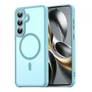 Husa MagSafe pentru Samsung Galaxy S25 Ultra S938, Techsuit, HaloFrost II, Verde Deschis imagine