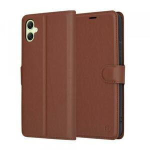 Husa pentru Samsung Galaxy A05 A055, Techsuit, Leather Folio, Maro imagine