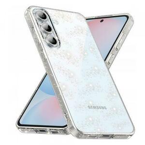 Husa pentru Samsung Galaxy S24 FE S721, Techsuit, SparkleSkin, Transparenta imagine
