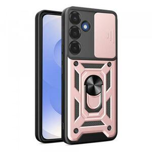 Husa pentru Samsung Galaxy S25 S931, Techsuit, CamShield, Roz imagine