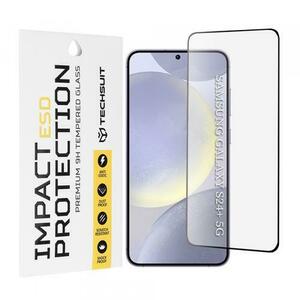 Folie de protectie Ecran Techsuit pentru Samsung Galaxy S24+ S926, Sticla Securizata, Full Glue imagine