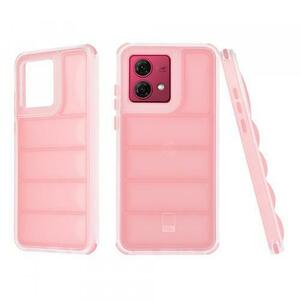 Husa pentru Motorola Moto G84, Techsuit, Wave Shield, Roz imagine