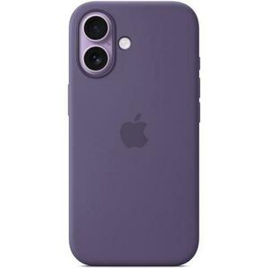 Husa de protectie spate Apple Silicone Case MGF04ZM/A cu MagSafe pentru iPhone 17 (Violet) imagine