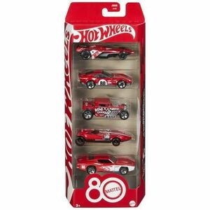 Set 5 masinute Hot Wheels, 80th Anniversary, 1: 64 imagine