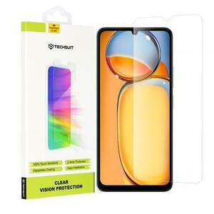 Folie de protectie Ecran Techsuit Clear Vision pentru Xiaomi Redmi 13C 5G / 13C / Poco C65, Sticla Securizata, Full Glue imagine