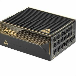 Sursa MSI MEG Ai1600T PCIE5, 1600 W, ATX, 80+ Gold, PCIe 5.1, Full Modulara, Negru imagine
