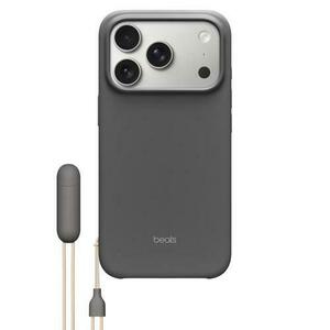 Husa Protectie Spate Apple Beats MGY74LL/A pentru iPhone 17 Pro, Kickstand Case, MagSafe si Camera Control (Gri) imagine