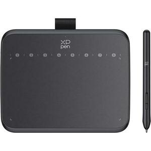 Tableta grafica XP-PEN Deco 640, 7.41x5.90inch, 5080LPI, Tilt, USB Type-C, 16384 niveluri presiune, include 10 varfuri de rezerva, 220RPS imagine