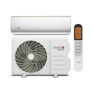 Aparat de aer conditionat Yamato Optimum YW12T2N, 12000 BTU, Clasa A++/A+, Wi-Fi, Inverter, Golden Fin + Kit instalare inclus (Alb) imagine