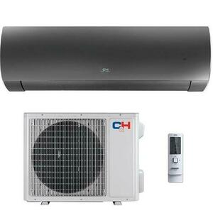 Aparat de aer conditionat Cooper&Hunter Daytona CH-S18FTXD-BL, 18000 BTU, Clasa A++/A+++, Inverter, Wi-Fi, I FEEL, Auto-restart, BLUE-FIN (Negru) imagine