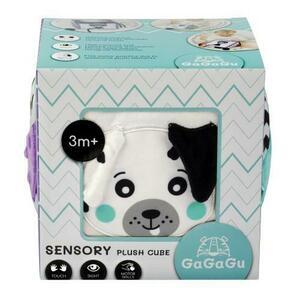 Cub senzorial de plus GaGaGu, cu activitati, 15 cm imagine