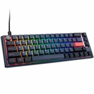 Tastatura Gaming Ducky One 3 SF, Wired, USB, iluminare RGB (Albastru) imagine