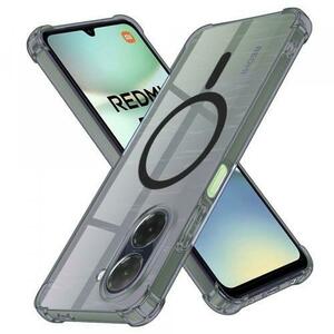 Husa MagSafe pentru Xiaomi Redmi A5 4G (Standard), Techsuit, Shockproof Clear, Neagra imagine