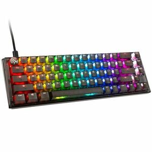 Tastatura Gaming Ducky One 3 Aura SF, iluminare RGB, Wired, USB (Negru) imagine