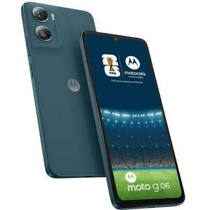 Telefon Mobil Motorola Moto G06, Procesor Mediatek Helio G81 Ultra Octa-Core, IPS LCD Touchscreen 6.88inch, 4GB RAM, 256GB Flash, Camera 50 MP, Wi-Fi, 4G, Dual Sim, Android (Albastru) imagine