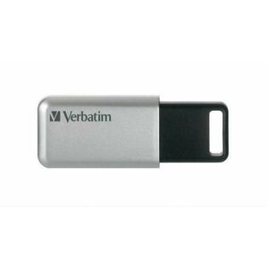 Stick USB Verbatim Store 'n' Go Secure Pro, 64GB, USB 3.0 (Argintiu) imagine