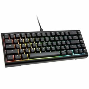 Tastatura Gaming Ducky Tinker 65, iluminare RGB, Wired, USB, MX-Brown (Negru) imagine