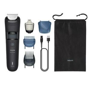 Aparat de tuns barba Philips BT5775/15, Umed&Uscat, 40 trepte taiere, Autonomie 100 minute (Negru) imagine