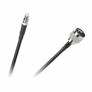 Cablu H155 FME mama - N tata, 10 m, Negru imagine