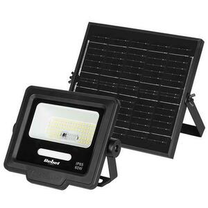 Proiector cu panou solar REBEL URZ3626, IP65, 500 lm, lumina rece 6800K, 6W, cablu 3 m, Telecomanda imagine