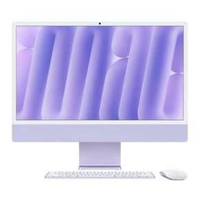 All In One PC Apple iMac 24inch (2024), Procesor Apple M4, 8 nuclee CPU si 8 nuclee GPU, 24inch, Retina 4.5K, 16GB, 512GB SSD, macOS, Layout INT (Mov) imagine