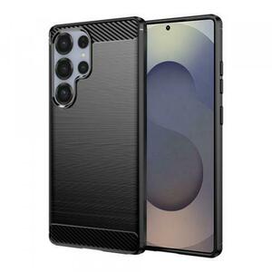 Husa pentru Samsung Galaxy S25 Ultra S938, Techsuit, Carbon, Neagra imagine
