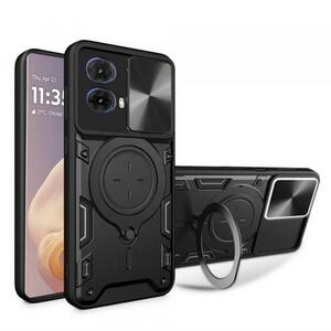 Husa pentru Motorola Moto G85, Techsuit, CamGuard Pro, Neagra imagine