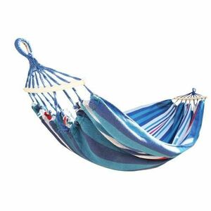 Hamac de gardina Adler AD6807, 200x150cm, Pana la 200 kg, bumbac/poliester (Multicolor) imagine